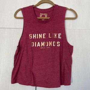 Spiritual Gangster cropped tank